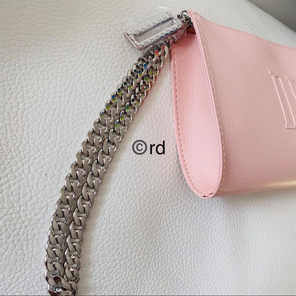 Dior Pink Chain Vegan Leather DIY Wristlet - Picture 8 of 12